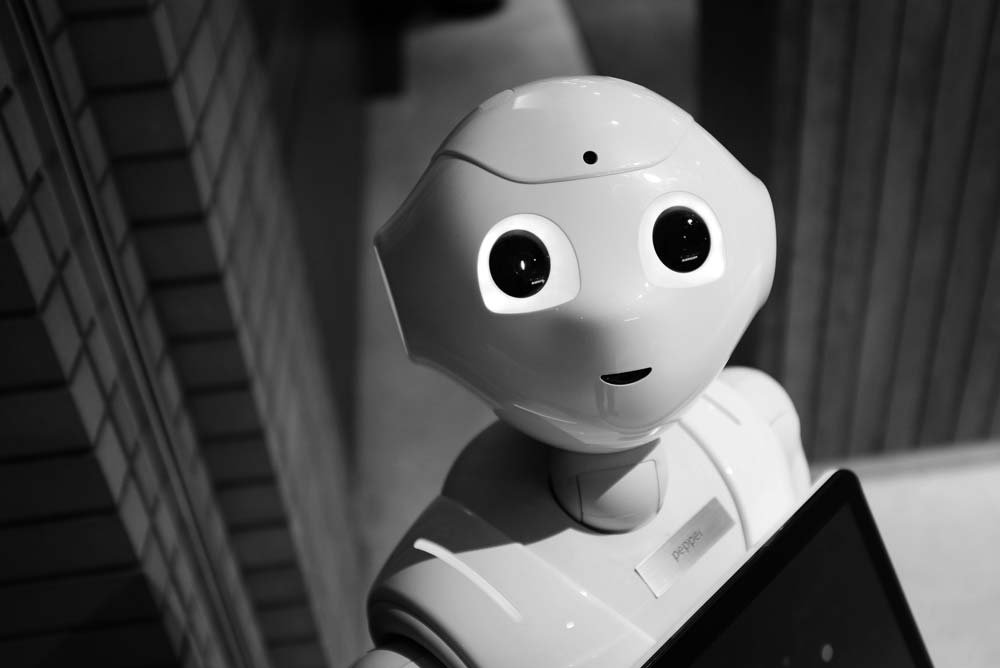 AI Robot for use in blog for thomas stray dubai website