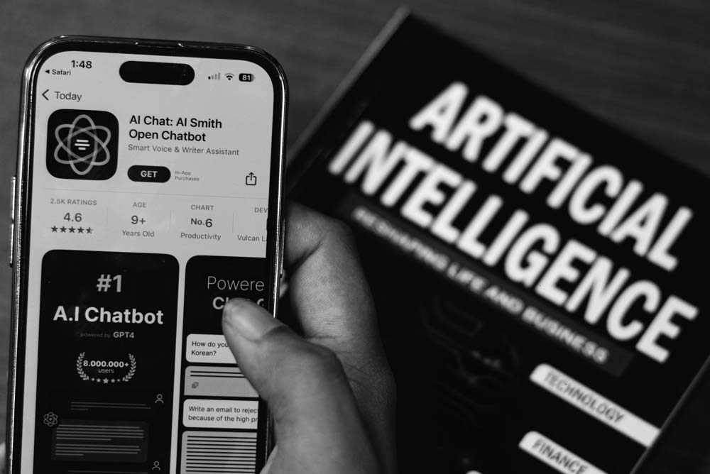 AI chatbot app iphone for use in thomas stray dubai website blog